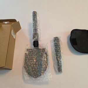 NWT - Perfect for Emergencies - 17” Folding Shovel with Pickaxe & Carrying Case